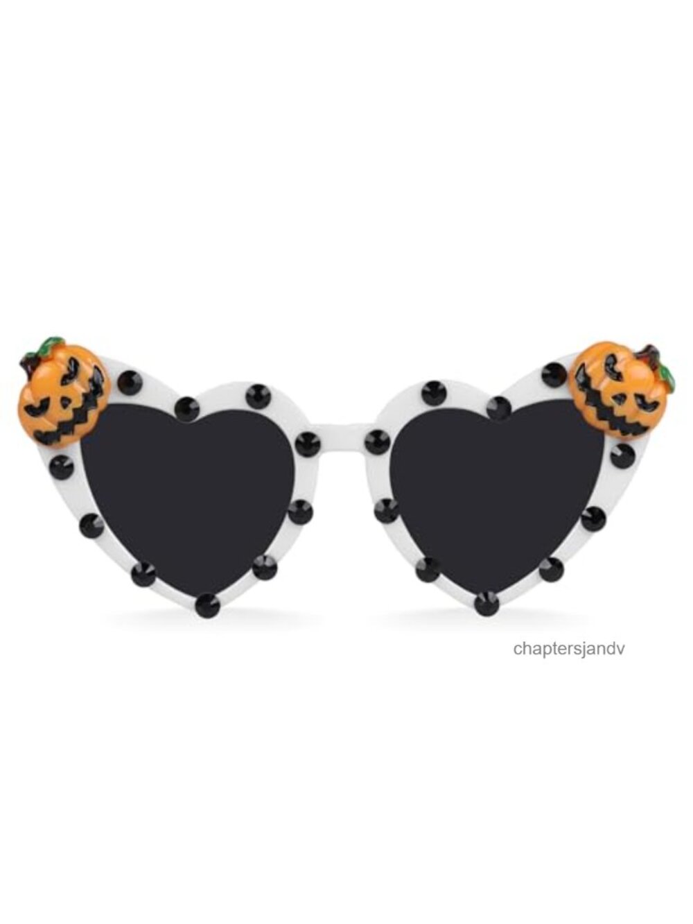 Heart Shaped Halloween Sunglasses UV400 Plastic Novelty Party Costume
